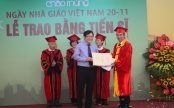 Viện KTQG chào mừng ngày Nhà giáo Việt Nam và Lễ trao bằng tiến sĩ
