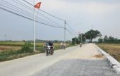 Hà Nam: Dự án cải tạo đường trục xã Liêm Túc góp phần phát triển kinh tế xã hội tại huyện Thanh Liêm
